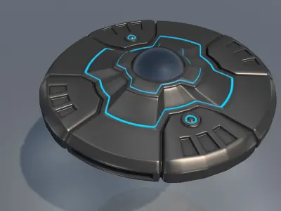 space Ufo 3D model