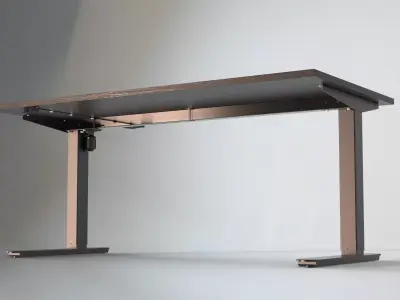 Electric Height Adjustable Desk - high quality 3D model