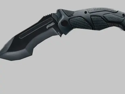 hunting knife 3D model shop