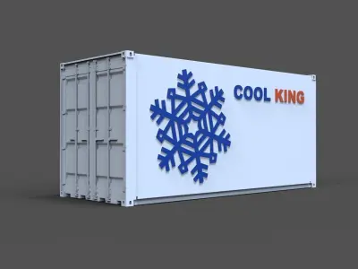 Reefer container 3D print model