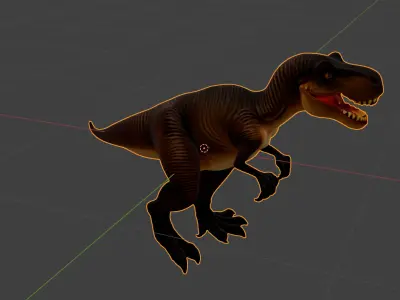 T-Rex Dinosaur Model 3D model
