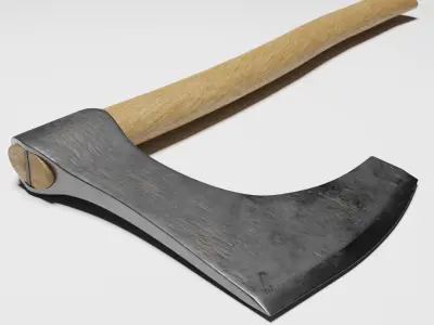 Axe - Bearded Axe 3D model