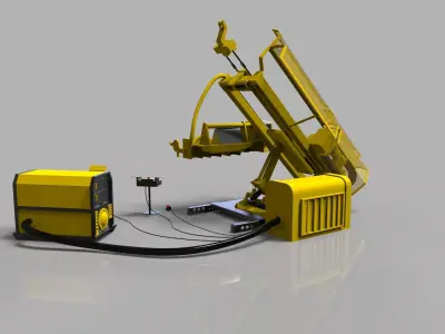 Atlas Copco Diamec Smart 6 3D model