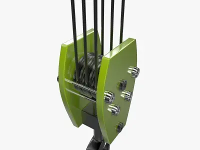 Crane Hook 3D model 3