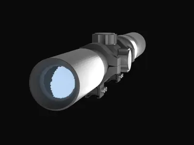Sniper Scope Free 3D model buy