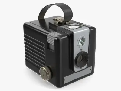  Retro Bakelite Photography Box Camera 