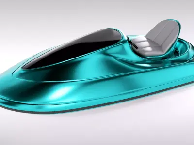 Hydrofoil 3D model