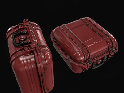 Special Military Weapons Cases pack Low-poly 3D model