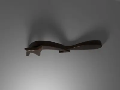 FOX WOODEN 3D model