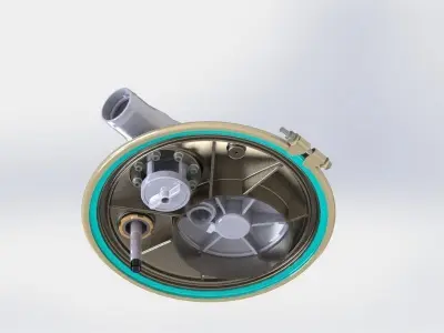 Pressure cap Free 3D model