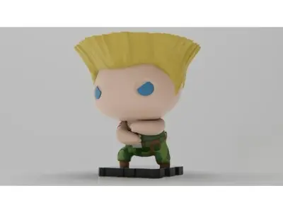 Guile 3D Printing Masterpiece 3D print model