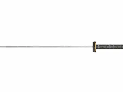 Ninjato japanese samurai sword Low-poly 3D model