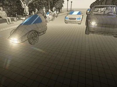 TATU - Tricycle 3D model