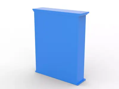 Mirror Low-poly 3D model