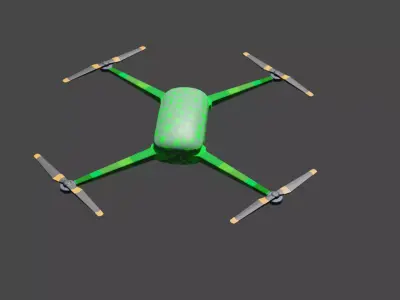 Quadcopter 3D model buy