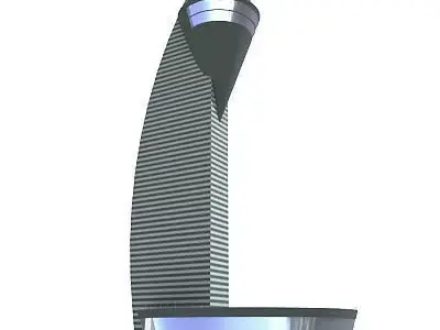 Modern Control Tower 3D model