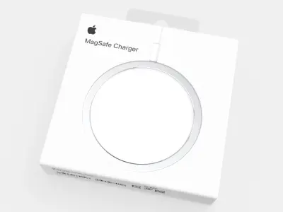 Apple MagSafe Charger Packaging 3D model