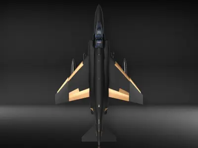 F-4 Phantom 3D model by octagram14