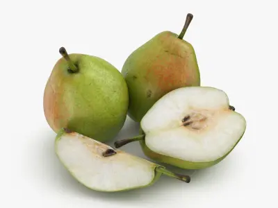 Pear Fruit 1 3D model