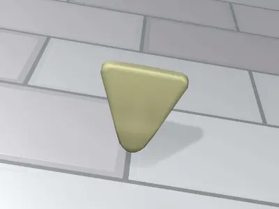 Insulators connection piece 1 - Object 75 Low-poly 3D model