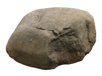  Mottled Smooth Large Rock Boulder Model, Red  purchase