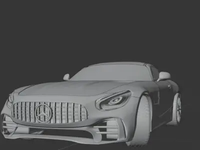 Mercedes-Benz Amg Gt Free 3D model