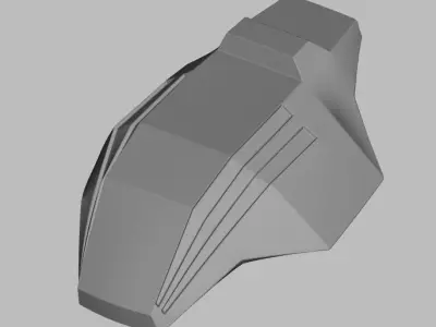 Delta Squad Full Size Props Armor Upgrade STL 3D print model