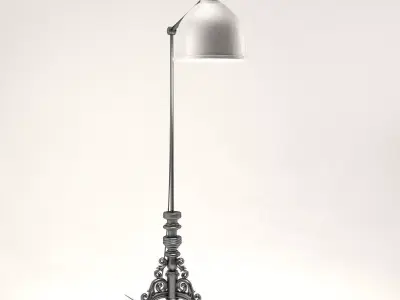 Pro - Industrial Lamp Alfies Market 3D model