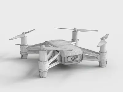 DJI TELLO DRONE 3D model