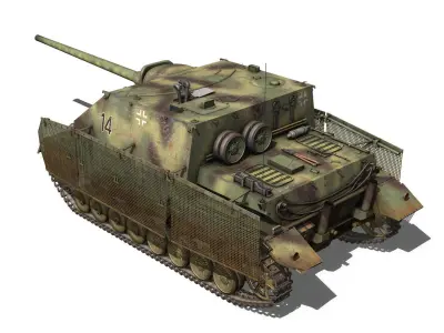 Jagdpanzer IV - L70 A - 14 3D model