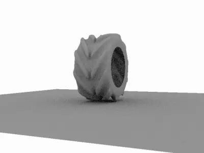 Truck Tyre 3D model from CGTrader