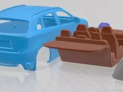 Mitsubishi ASX 2011 Printable Car 3D print model