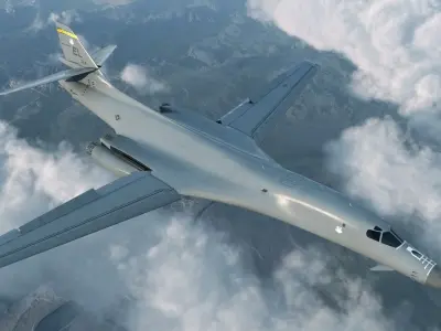  Strategic Bomber Rockwell B-1 Lancer Rigged 