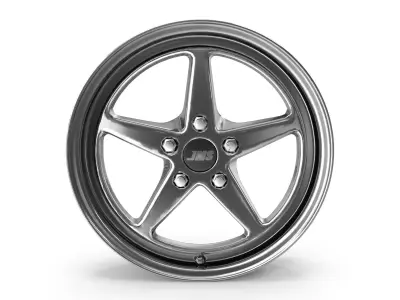 JMS Avenger Series Race Front Wheel Polished 3D model