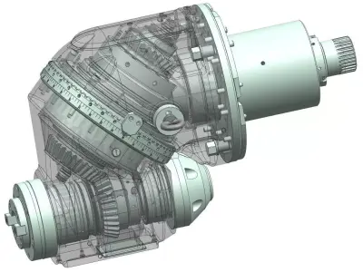 Universal Milling Head  3D model
