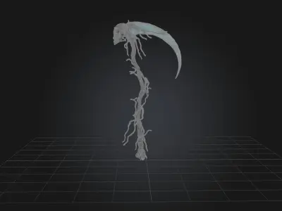 Melee Phantom Reaper - 3D Game Asset 3D model