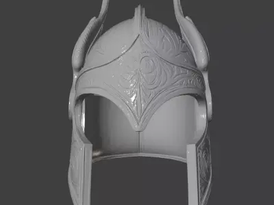 VALKYRIE WINGED HELMET 3D print model