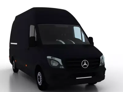 Mercedes Benz Sprinter L2H3 2015 Cargo EU 3D model