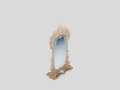 Ornate Magic Mirror Low-poly 3D model