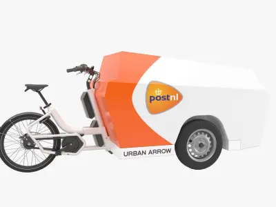 3D Urban Arrow Tender PostNL 3D model