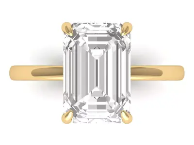 Wedding Ring 3D print model 57