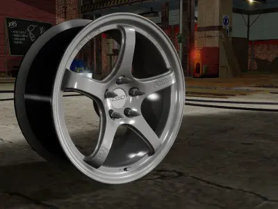 RAYS Gram Lights 57CR Free low-poly 3D model