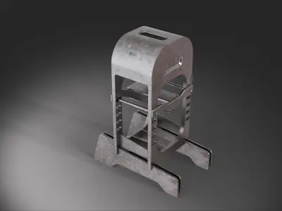 Structure mechanical 3D model