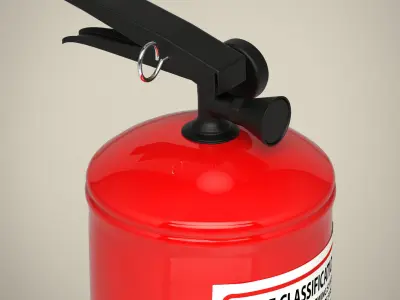 Fire extinguisher 3D model 25