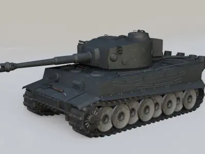 Tiger 131 3D model