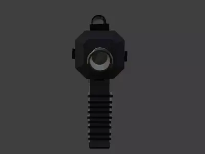 AR 15 Modern Assault Rifle Free 3D model