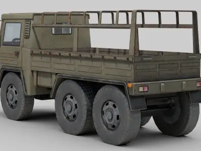 All Terrain Truck Concept 3D model