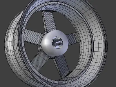 Dropstars 644B Rim Free 3D model