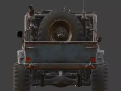 Sport Edition Off-Road 4x4 3D Model V01 Low-poly 3D model