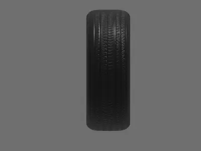 Tire part 3D model